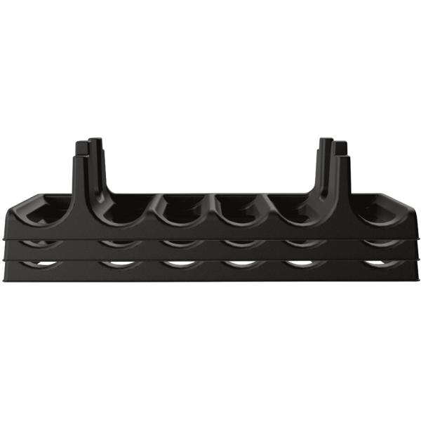 Flaschenregal-Set, für 6 Flaschen pro Lage, anthrazit EDA 010702 (3086960245566)