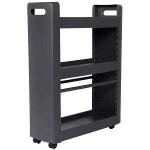 Beistellwagen MOBILO DESSERTE, 3 Böden, PP, anthrazit EDA 010495 G.ANT (3086960251420)