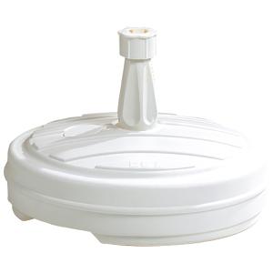 Sonnenschirmständer, Kunststoff, rund, 430 mm, weiß EDA 010703 BL (3086960016135)