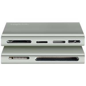 USB 3.2 Gen1 Card Reader, 5-in-1, Aluminiumgehäuse LogiLink CR0048 (4052792071030)