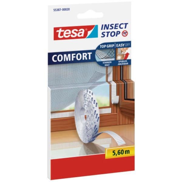 Tesa Fliegengitter Insect Stop Comfort Anthrazit 1,3 X 1,5 M 55388-00021-01 (4042448857552)