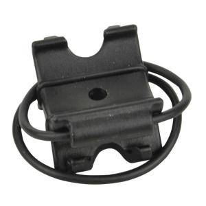 Fahrrad-Universal-Pumpenhalterung, schwarz FISCHER 85574 (4008153855740)