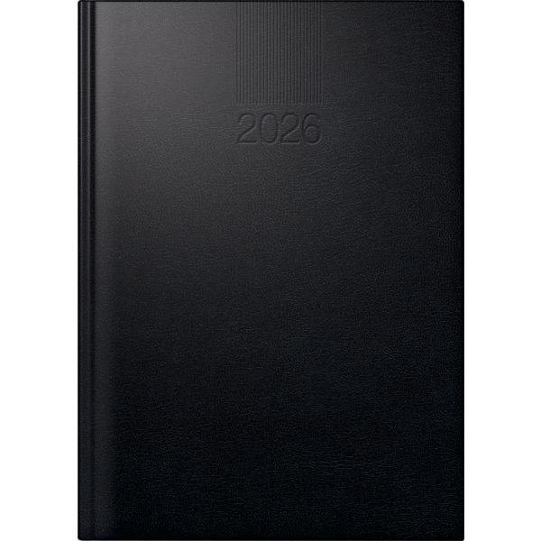 Buchkalender 'ROMA 1 Balacron', 2026, schwarz rido ide 7028903906 (4003273791008)