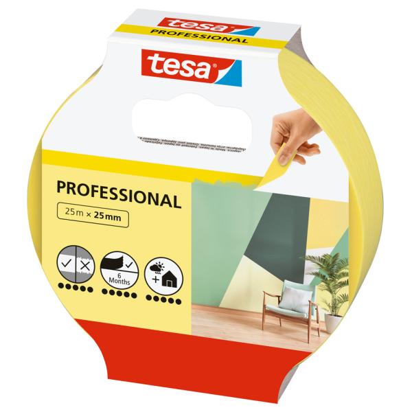 Maler Krepp Precision Indoor Abdeckband, 38 mm x 25 m tesa 56271-00000-02 (4042448150097)