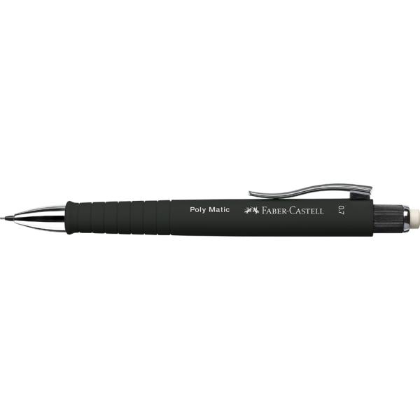 Feinminenstift Poly Matic 0,7mm B schwarz FABER CASTELL 133353 (6933256643643)