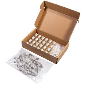 LogiLink Keystone Modul Kat.6A, Klasse EA, geschirmt, 24er NK4075 (4052792074260)