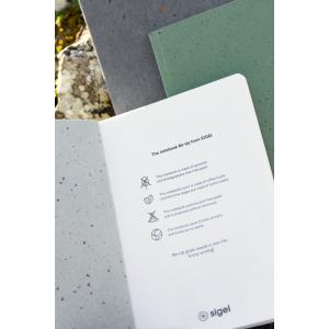 Notizbuch Re-Up, DIN A5, kariert, dunkelgrau sigel RU104 (4004360778537)