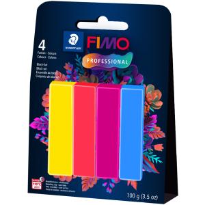 PROFESSIONAL Modelliermasse-Set 'True Colours', 4er Set FIMO 8043-S1 (4007817165355)