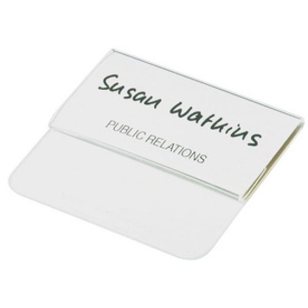 Namensschild, mit Einstecklasche, 75 x 40 mm DURABLE 8120-19 (4005546810201)