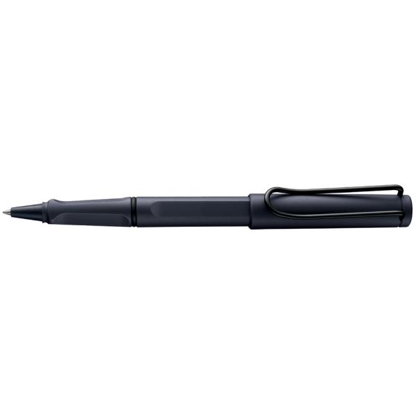 Lamy Safari Tintenroller Steel Black, Schreibfarbe: Blau, 1 St. 1232322 (4014519764595)