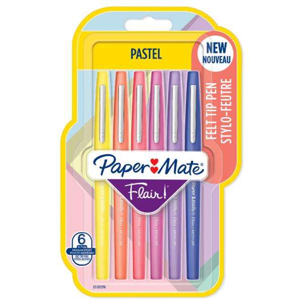 Paper:Mate Faserschreiber Flair PASTELL, 12er Blister PAPER:MATE 2137277 (3026981372773)