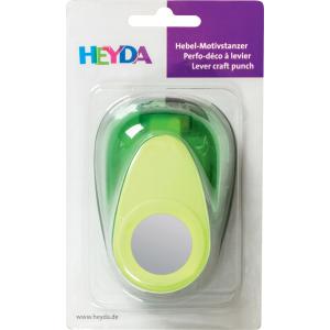 Motivstanzer XXXL 'Kreis', Farbe: grün HEYDA 20-36 875 60 (4005329134593)