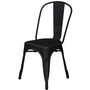 Outdoor-Besucherstuhl URBAN, 2er Set, schwarz PAPERFLOW CHURBAOX2.01 (3660141962697)