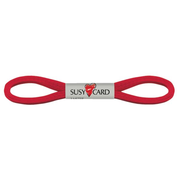 Geschenkband 'Easy', 6 mm x 3 m, rot SUSY CARD 11229978 (4050498090478)