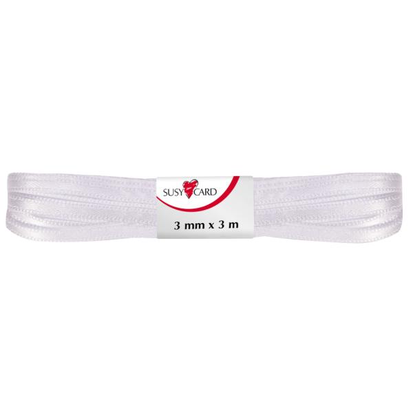 Geschenkband 'Doppelsatin', 3 mm x 3 m, hellgrün SUSY CARD 40002323 (4050498215697)