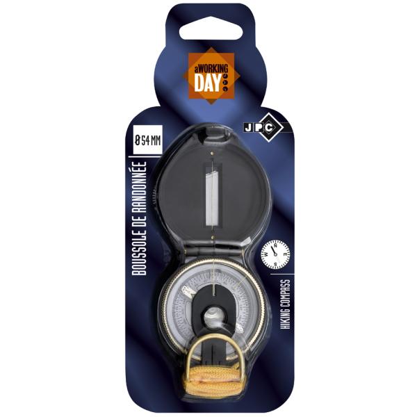 Wanderkompass, Durchmesser: 54 mm, mit Deckel JPC 170045 (3457701700451)