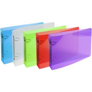 Ringbuch Crystal, Maße: (B)165 x (H)240 mm, 2-Ring EXACOMPTA 51099E (3130630510994)