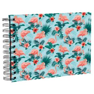 Foto-Spiralalbum Flamingo, 230 x 160 mm, hellblau EXACOMPTA 16702E (3130630167020)