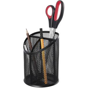 Stifteköcher Office, aus Drahtmetall, 3 Fächer, silber WEDO 65 654 (4003801857992)