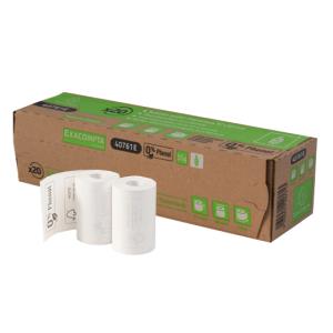 EXACLAIR Ecacompta Thermorollen 40x57mm 55g/m² ohne Kern weiß 18m 20 Stück (3130631407613)