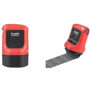 Datenschutz-Rollstempel ID Protector+ - Set, rot trodat 199526 (9010035995265)