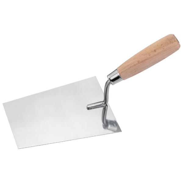 Stuckateurkelle, Holzgriff, 160 mm WESTEX 92162610 (4013307385462)