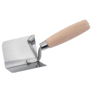 Innenecken-Kelle, Holzgriff, 80 x 60 x 60 mm WESTEX 92180010 (4013307385493)