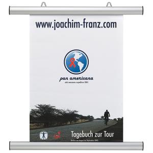 Plakatleiste, Aluminium, silber, Länge: 1.205 mm FRANKEN BS1007 (4016946192224)