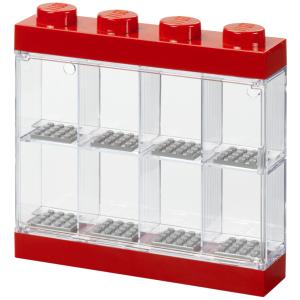 Minifiguren-Schaukasten DISPLAY CASE 8, blau LEGO 40650005 (5711938032104)