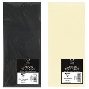 Seidenpapier, (B)500 x (H)700 mm, elfenbein Clairefontaine 6663-CC (5033601802716)