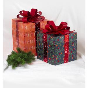 Pappmache-Geschenkboxen, eckig, 2er Set decopatch BT080C (3609510100803)