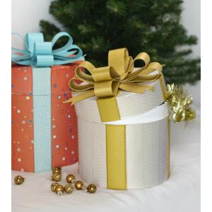 Pappmache-Geschenkboxen, rund, 2er Set decopatch BT081C (3609510100810)