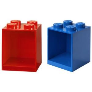 Bausteinregal BRICK SHELF 4, Breite: 159 mm, grau LEGO 41141740 (5711938033460)