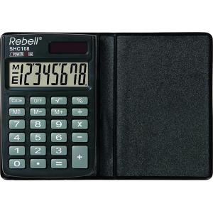 Taschenrechner SHC 108, schwarz Rebell RE-SHC108 (8595179505996)