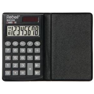 Taschenrechner SHC 208, schwarz Rebell RE-SHC208 (8595179506023)