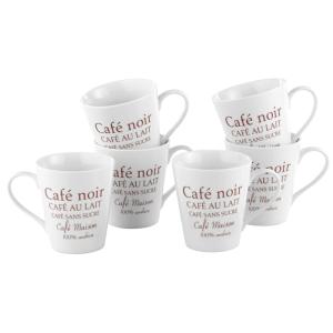 Kaffeebecher FAKT, 0, 25 Liter, weiß mit Aufdruck Esmeyer 302-007 (4007796039081)