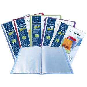 Sichtbuch, DIN A4, PP, 40 Hüllen, blau EXACOMPTA 5742E (3130630057420)
