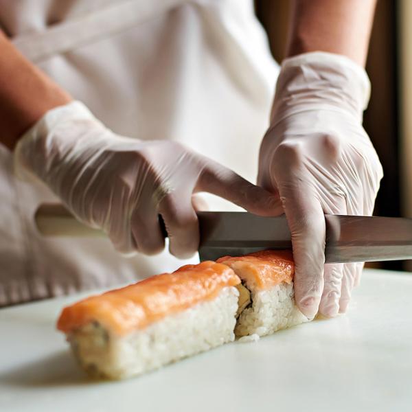 Nitril-Handschuh ALLFOOD SAFE, XL, blau, puderfrei HYGONORM 26104 (4015544261042)