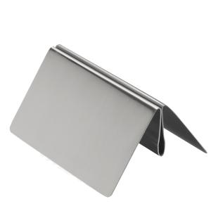 Tischaufsteller, Edelstahl, 100 x 50 x 58 mm deflecto 794261 (0799160217440)