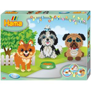 midi 'Hundefreunde', Geschenkpackung Hama Bügelperlen 3156 (0028178031565)