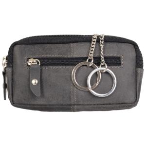 Schlüsseletui RFID, aus Leder, grau PRIDE&SOUL 47256 (4021068472567)