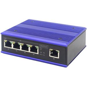 Industrial Fast Ethernet Switch, 5-Port, Unmanaged DIGITUS DN-650105 (4016032458814)
