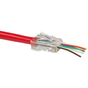 LogiLink Modulares RJ45-Steckverbinder-Set Kat.6, ungeschirmt MP0027 (4052792051315)