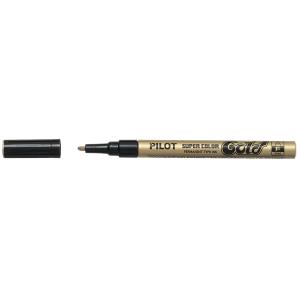 Permanent-Marker SUPER COLOR SILVER, feine Spitze PILOT 087981 (4902505087981)