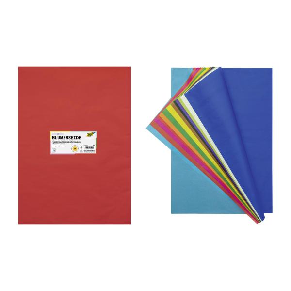Seidenpapier, (B)500 x (H)700 mm, 20 g/ qm, blau folia 90030 (4001868900309)
