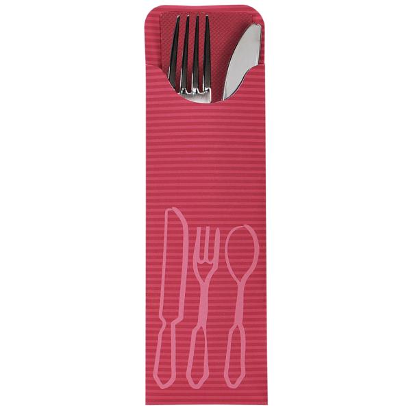 Servietten-Tasche 'Bistro' inkl. Serviette, creme PAPSTAR 81014 (4002911810149)