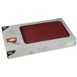 Mitteldecke 'soft selection', bordeaux STARPAK 82329 (4002911823293)