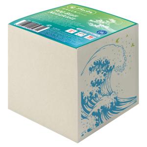 Zettelklotz GREENline, 90 x 90 mm, grau, 80 g/ qm herlitz 300006027 (4008110259314)