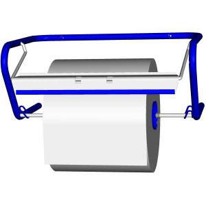 Fripa Putzrollen-Wandgerät, aus Metall, blau fripa 2355003 (4000883003231)