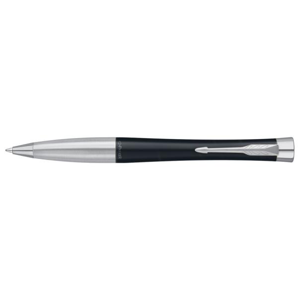 Parker Kugelschreiber Schwarz/silber, Schreibfarbe: Blau, 1 St. 2143639 (3026981436390)